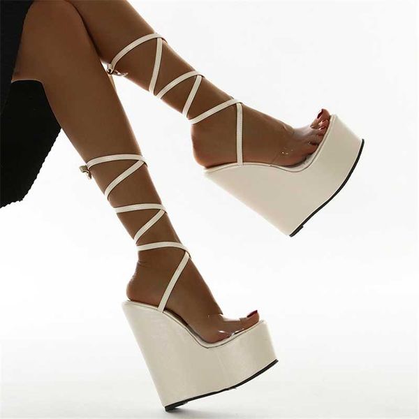 dress shoes summer women sandals transparent narrow band vintage high heels cross strap europe and america simplicity slope heel sandalias, Black
dress shoes summer women sandals transparent narrow band vintage high heels cross strap europe and america simplicity slope heel sandalias, Black