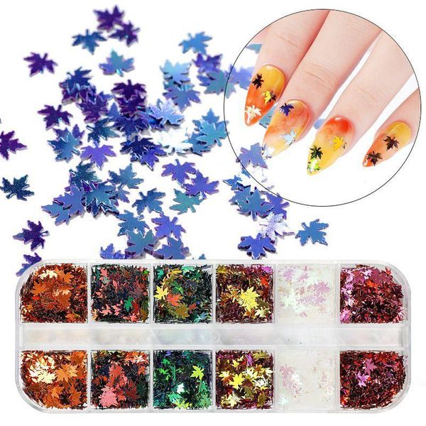nail art kits 1 box 12 color laser sequins autumn glitter flakes designs gel polish decoration diy tools
nail art kits 1 box 12 color laser sequins autumn glitter flakes designs gel polish decoration diy tools