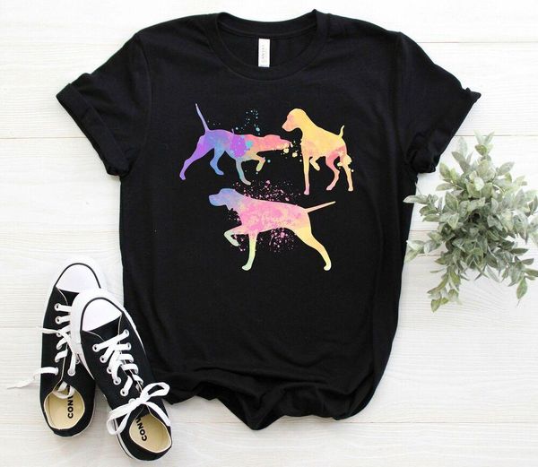 watercolor german shorthaired pointer cute dog lover t-shirt owner gift xmas, White;black
watercolor german shorthaired pointer cute dog lover t-shirt owner gift xmas, White;black
