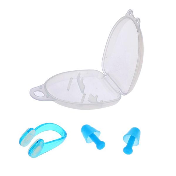 pool & accessories practical waterproof silica swimming earplugs nose clip ear protector suit (light blue)
pool & accessories practical waterproof silica swimming earplugs nose clip ear protector suit (light blue)