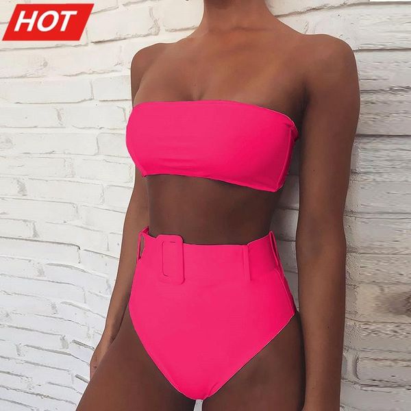 high waist bikini 2021 black swimwear women swimsuit leg bandeau bikinis set swimming for bathing suit woman swimsuits women's, White;black
high waist bikini 2021 black swimwear women swimsuit leg bandeau bikinis set swimming for bathing suit woman swimsuits women's, White;black