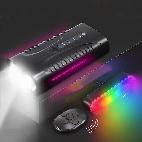 colorful usb charging long battery life 300 lumens wireless remote control bicycle led light 11 kinds of combination modes bike lights
colorful usb charging long battery life 300 lumens wireless remote control bicycle led light 11 kinds of combination modes bike lights