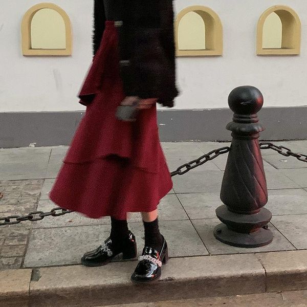 skirts women solid vintage empire red irregular oversized retro bf lovely all-match autumn ly loose ulzzang teenagers, Black
skirts women solid vintage empire red irregular oversized retro bf lovely all-match autumn ly loose ulzzang teenagers, Black