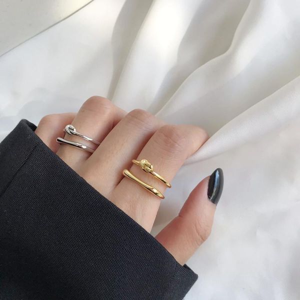 wedding rings double-layer knotted bowknot irregular stackable 925 sterling silver adjustable ring for women elegant trendy jewelry gift, Slivery;golden
wedding rings double-layer knotted bowknot irregular stackable 925 sterling silver adjustable ring for women elegant trendy jewelry gift, Slivery;golden