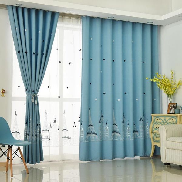 curtain & drapes european-style tower for children's simple shading curtains living dining room bedroom.
curtain & drapes european-style tower for children's simple shading curtains living dining room bedroom.