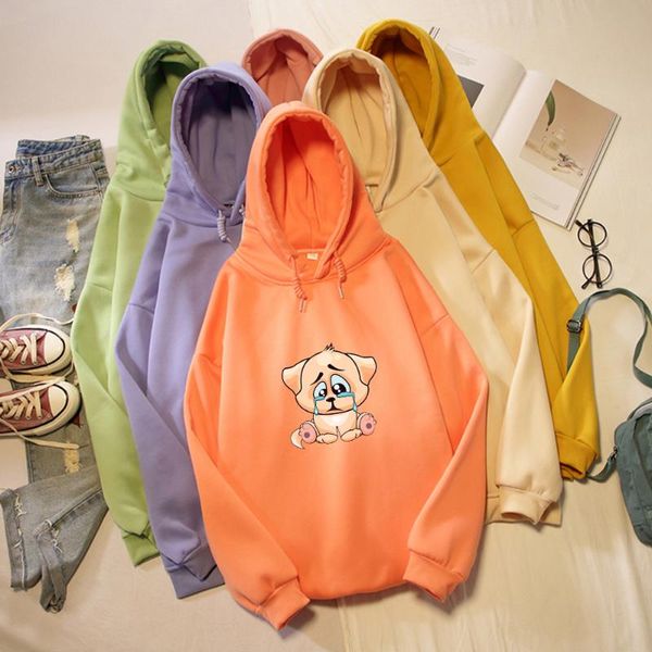 women's hoodies & sweatshirts harajuku cartoon dog printed women spring streetwear long sleeve cute funny itself pullovers sweatshirt w, Black
women's hoodies & sweatshirts harajuku cartoon dog printed women spring streetwear long sleeve cute funny itself pullovers sweatshirt w, Black