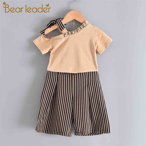 girls clothes suits summer striped children clothing t-shirt and pants 2pcs casual kids sets cool outfits 210429, White
girls clothes suits summer striped children clothing t-shirt and pants 2pcs casual kids sets cool outfits 210429, White