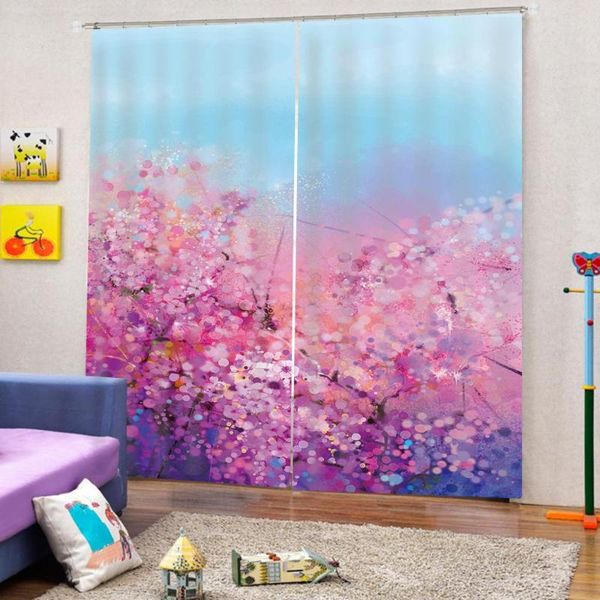 curtain & drapes modern pastoral flowers oil painting large window for living room bedroom blackout (left and right side)
curtain & drapes modern pastoral flowers oil painting large window for living room bedroom blackout (left and right side)