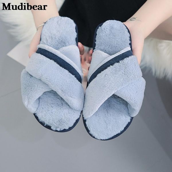 slippers mudibear women shoes cross fur autumn color matching winter indoor plush floor footwears comfortable 36-41, Black
slippers mudibear women shoes cross fur autumn color matching winter indoor plush floor footwears comfortable 36-41, Black