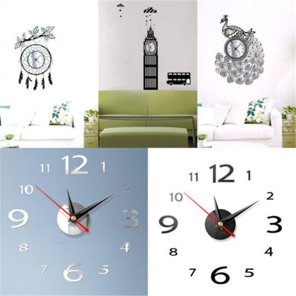 wall clocks 3d diy clock home modern decoration crystal mirror art sticker creative
wall clocks 3d diy clock home modern decoration crystal mirror art sticker creative
