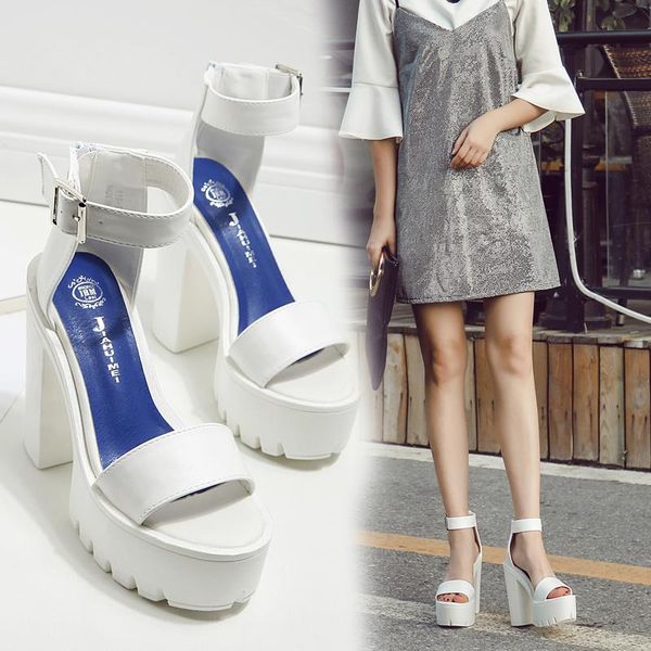 european nightclubs dj bar singer ds performance shoes cross belt 13cm thick super high heel waterproof platform sandals, Black
european nightclubs dj bar singer ds performance shoes cross belt 13cm thick super high heel waterproof platform sandals, Black
