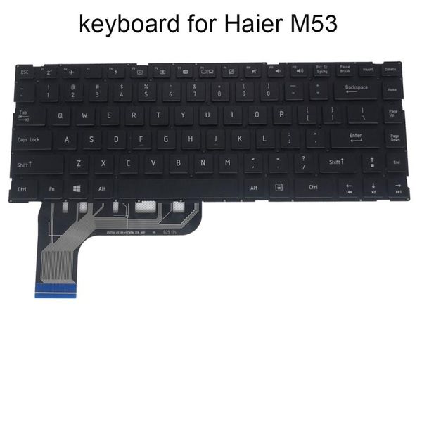 english lapkeyboard for haier m53 us qwerty computers keyboards black notebook pc kb lap parts works replacement
english lapkeyboard for haier m53 us qwerty computers keyboards black notebook pc kb lap parts works replacement