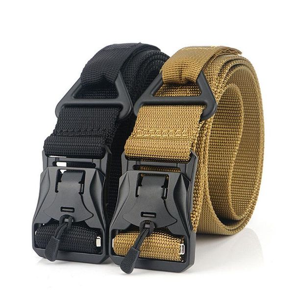 belts magnet buckle belt outdoor tactical military training nylon sport casual daily adventure canvas quick unlock adjustbale, Black;brown
belts magnet buckle belt outdoor tactical military training nylon sport casual daily adventure canvas quick unlock adjustbale, Black;brown