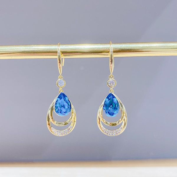 arrival s925 silver needle pierced waterdrop dangle earrings for women 14k real gold jewelry zircon drop & chandelier
arrival s925 silver needle pierced waterdrop dangle earrings for women 14k real gold jewelry zircon drop & chandelier