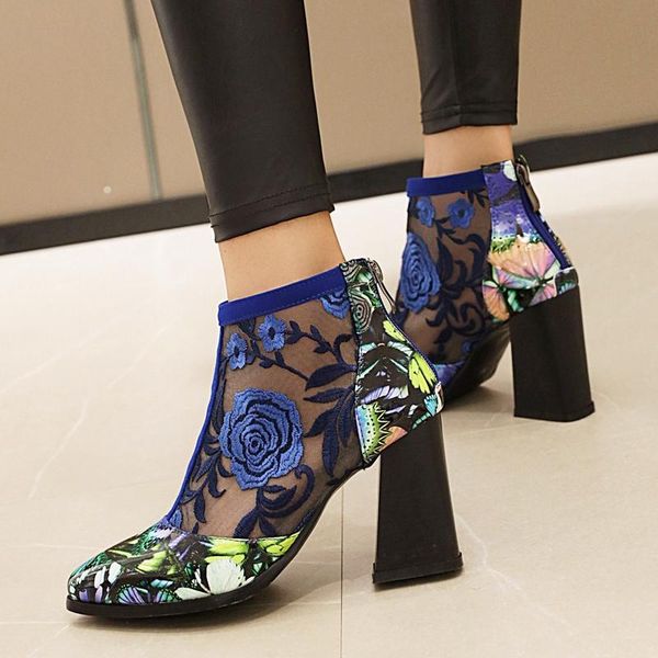 boots fashion embroider women 2021 spring summer ankle for cut-outs high heels short lady party shoes, Black
boots fashion embroider women 2021 spring summer ankle for cut-outs high heels short lady party shoes, Black