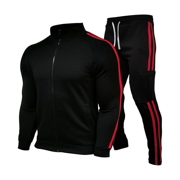 men's tracksuits 2021spring and autumn fashion two-piece striped sportswear hooded outdoor sports pants track suit, Gray
men's tracksuits 2021spring and autumn fashion two-piece striped sportswear hooded outdoor sports pants track suit, Gray