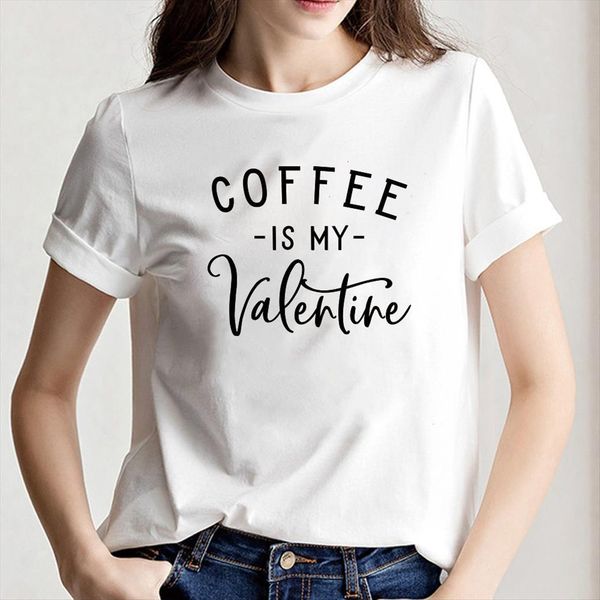 arrival coffee is my womens t shirt valentine print valentines funny couple for men and day, White
arrival coffee is my womens t shirt valentine print valentines funny couple for men and day, White