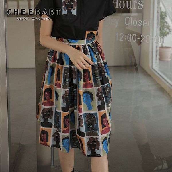 painting aesthetic skirt women high waist a line summer vintage fashion print retro plaid 210427, Black
painting aesthetic skirt women high waist a line summer vintage fashion print retro plaid 210427, Black