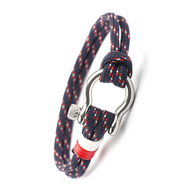 navy style sport camping parachute cord survival bracelet men with shackle buckle, Golden;silver
navy style sport camping parachute cord survival bracelet men with shackle buckle, Golden;silver