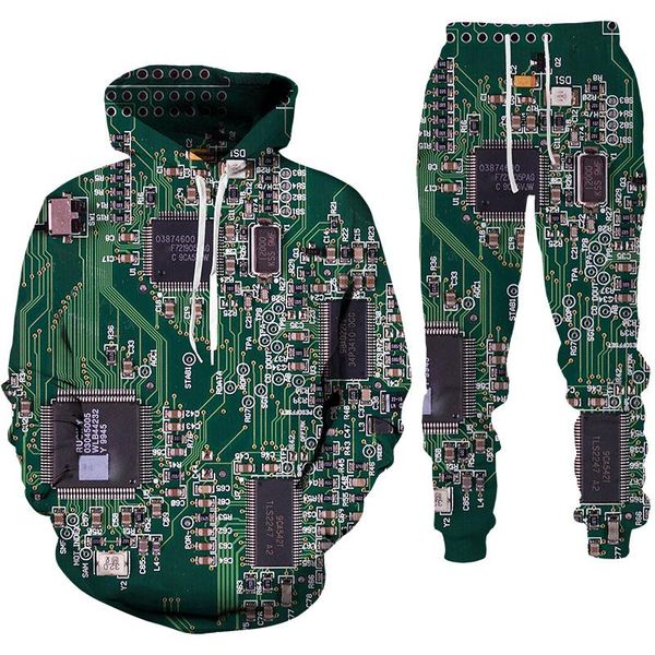 men's tracksuits funny electronic chip 3d printed hoodie pants set men women fashion casual harajuku sports wear hiphop oversized hoody, Gray
men's tracksuits funny electronic chip 3d printed hoodie pants set men women fashion casual harajuku sports wear hiphop oversized hoody, Gray