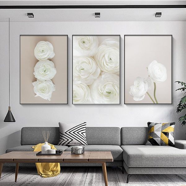 paintings white romantic rose flower painting canvas poster print modern nordic wall art picture garden for living room home decoration
paintings white romantic rose flower painting canvas poster print modern nordic wall art picture garden for living room home decoration
