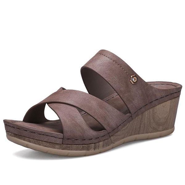 fashion slippers women summer wedges flip flops female platform peep toe casual sandal slipper outdoor ladies shoes zy919, Black
fashion slippers women summer wedges flip flops female platform peep toe casual sandal slipper outdoor ladies shoes zy919, Black