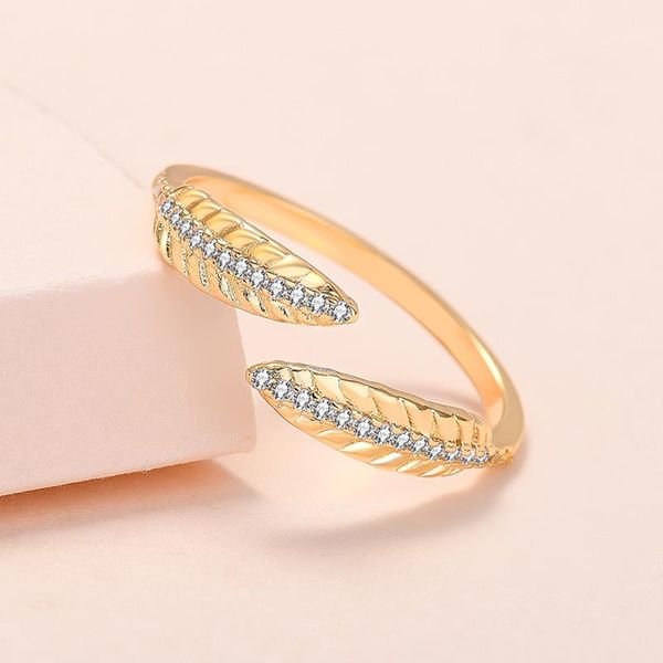 wedding rings leaf ring female korean version inlaid zircon personality net red open small fresh fashionjewelry for women, Slivery;golden
wedding rings leaf ring female korean version inlaid zircon personality net red open small fresh fashionjewelry for women, Slivery;golden