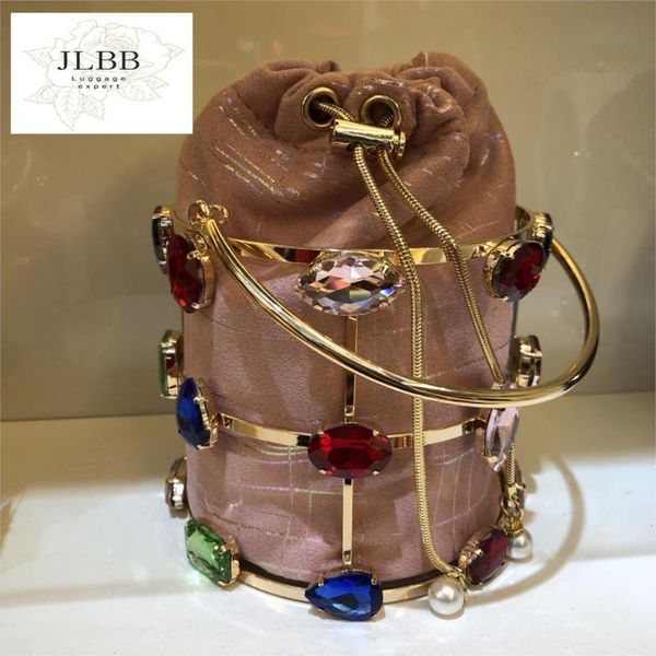 evening bags colorful diamond bucekt bag basket clutch women hollow out beaded alloy metallic cage handbag purse ladies dinner
evening bags colorful diamond bucekt bag basket clutch women hollow out beaded alloy metallic cage handbag purse ladies dinner