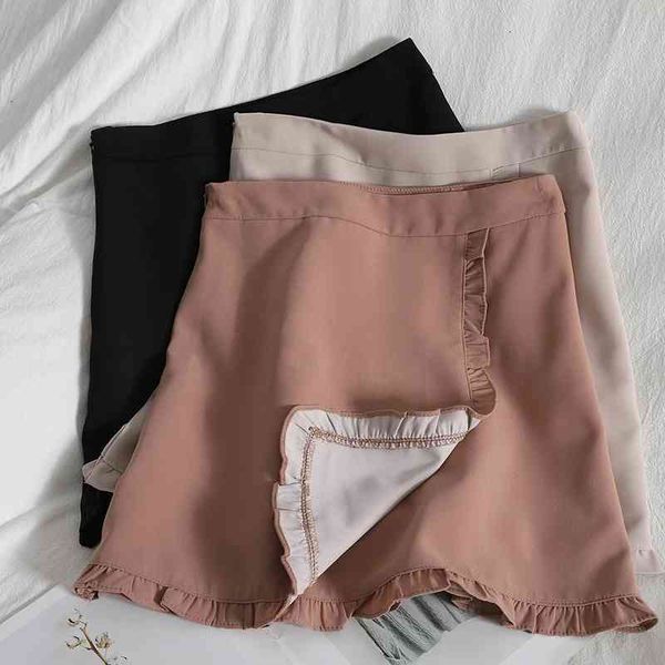 women's pants & capris korean vintage irregular ruffled student short skirt spring high waist bag hip for womens casual solid colo, Black;white
women's pants & capris korean vintage irregular ruffled student short skirt spring high waist bag hip for womens casual solid colo, Black;white