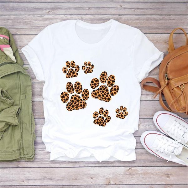 paw leopard dog pet womens t shirts animal 90s summer autumn ladies print lady graphic female tee, White
paw leopard dog pet womens t shirts animal 90s summer autumn ladies print lady graphic female tee, White