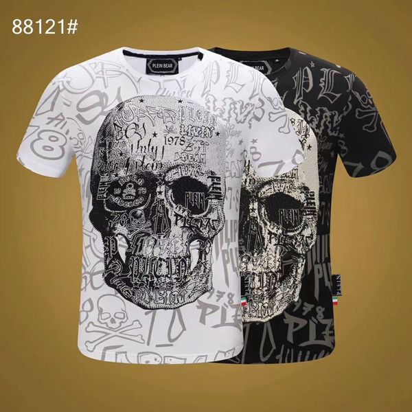 plein bear t shirt mens designer tshirts brand clothing rhinestone skull men t-shirts classical hip hop streetwear tshirt casual tees pb 112, White;black
plein bear t shirt mens designer tshirts brand clothing rhinestone skull men t-shirts classical hip hop streetwear tshirt casual tees pb 112, White;black