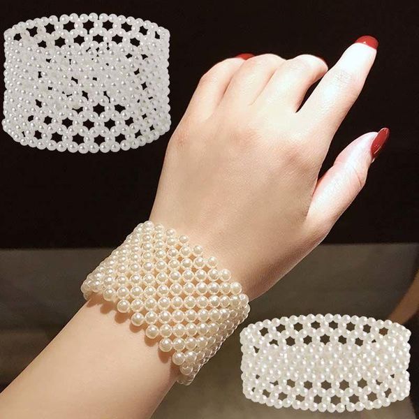 classic wide multilayer white freshwater pearl bracelets for women's party gifts fine jewelry wholesale charm, Golden;silver
classic wide multilayer white freshwater pearl bracelets for women's party gifts fine jewelry wholesale charm, Golden;silver
