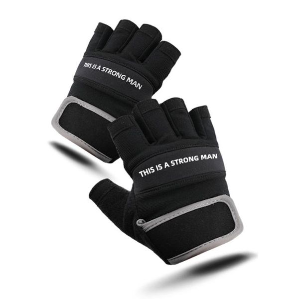 cycling gloves 1 pair workout half finger breathable wrist wraps support weight lifting for gym sports outdoor tools, Black
cycling gloves 1 pair workout half finger breathable wrist wraps support weight lifting for gym sports outdoor tools, Black