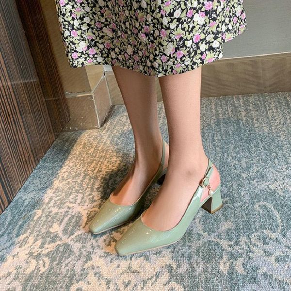 sianie tianie patent pu leather mint green beige consise ladies slingback shoe plus size 46 47 48 block high heels sandals women, Black
sianie tianie patent pu leather mint green beige consise ladies slingback shoe plus size 46 47 48 block high heels sandals women, Black