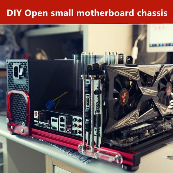 personality small chassis bracket aluminum crate open atx suitable for motherboard itx dissipate heat fans & coolings
personality small chassis bracket aluminum crate open atx suitable for motherboard itx dissipate heat fans & coolings