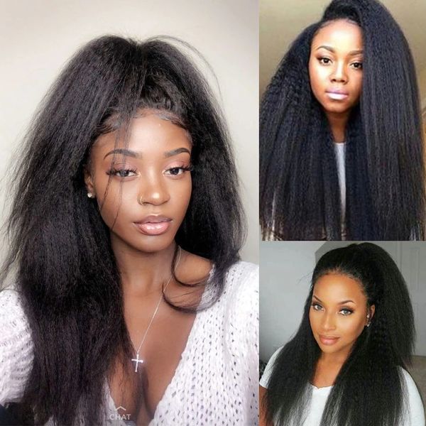 kinky straight hair wigs yaki straight synthetic hair wig wigs for black women machine made wigs16-28 inch
kinky straight hair wigs yaki straight synthetic hair wig wigs for black women machine made wigs16-28 inch