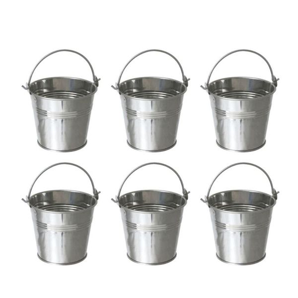 gift wrap 6pcs 10.5x7.2x10.5cm mini tinplate metal bucket icing french fries tin pails
gift wrap 6pcs 10.5x7.2x10.5cm mini tinplate metal bucket icing french fries tin pails