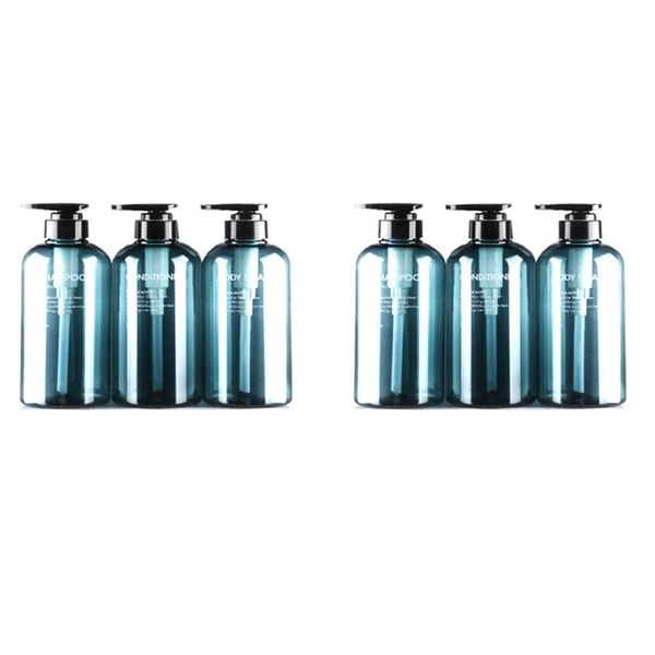 liquid soap dispenser 6pcs bottle bathroom shampoo large-capacity press type lotion body empty 500ml & 300ml
liquid soap dispenser 6pcs bottle bathroom shampoo large-capacity press type lotion body empty 500ml & 300ml