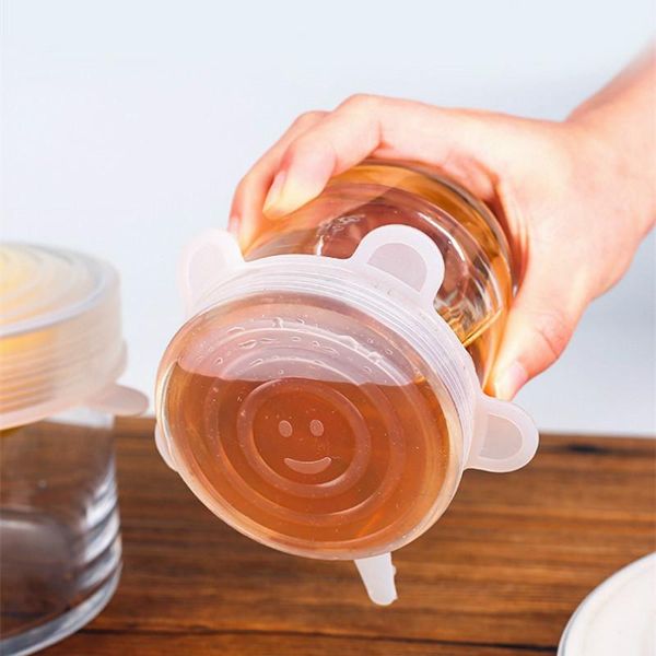 kitchen storage & organization 6 pcs wraps reusable silicone fresh keeping sealed covers seal vacuum stretch lids saran
kitchen storage & organization 6 pcs wraps reusable silicone fresh keeping sealed covers seal vacuum stretch lids saran