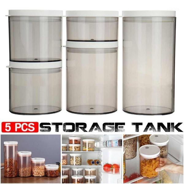storage bottles & jars 5 pcs/set sealed container tank tea seasoning jar dry goods nut bottle kitchen multigrain box
storage bottles & jars 5 pcs/set sealed container tank tea seasoning jar dry goods nut bottle kitchen multigrain box
