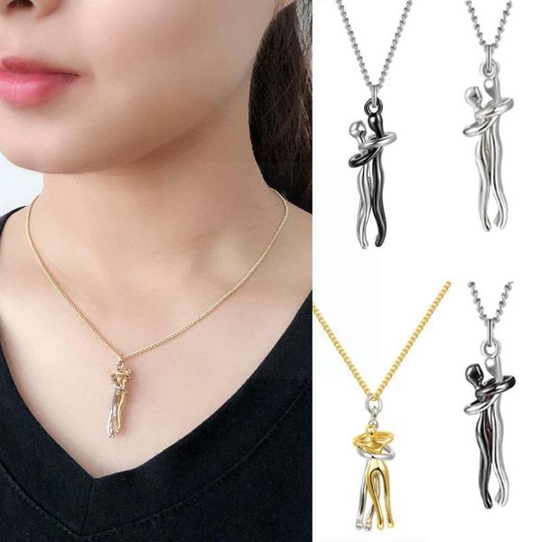 pendant necklaces necklace to express emotions chain for couples supplies hug gift jewelry affection sist o8z7, Silver
pendant necklaces necklace to express emotions chain for couples supplies hug gift jewelry affection sist o8z7, Silver