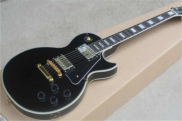 ebony fingerboard custom shop black beauty electric guitar mahogany body neck with golden hardware 6 strings
ebony fingerboard custom shop black beauty electric guitar mahogany body neck with golden hardware 6 strings