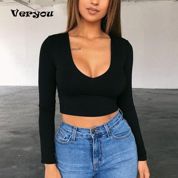 women's t-shirt 2021 deep v neck solid color short shirt women crop long sleeves t-shirts brown red white tee ladies
women's t-shirt 2021 deep v neck solid color short shirt women crop long sleeves t-shirts brown red white tee ladies