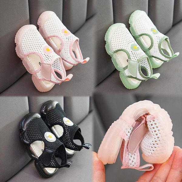 sandals little daisy children's baotou 2021 summer girls baby toddler shoes 1-6 years old 3 soft sole boys, Black;red
sandals little daisy children's baotou 2021 summer girls baby toddler shoes 1-6 years old 3 soft sole boys, Black;red