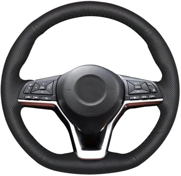 steering wheel covers diy hand-stitched leather car cover for rogue x-trail leaf kicks altima sentra versa
steering wheel covers diy hand-stitched leather car cover for rogue x-trail leaf kicks altima sentra versa