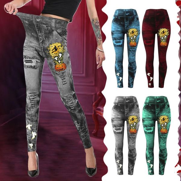 women's leggings halloween seamless pants printed thin mid-waist high stretch cotton legginsy sport women fitness gym clothing, Black
women's leggings halloween seamless pants printed thin mid-waist high stretch cotton legginsy sport women fitness gym clothing, Black