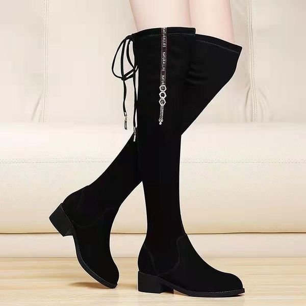 boots women's winter 2021 ladies shoes square heel women over the knee scrub black woman motorcycle
boots women's winter 2021 ladies shoes square heel women over the knee scrub black woman motorcycle