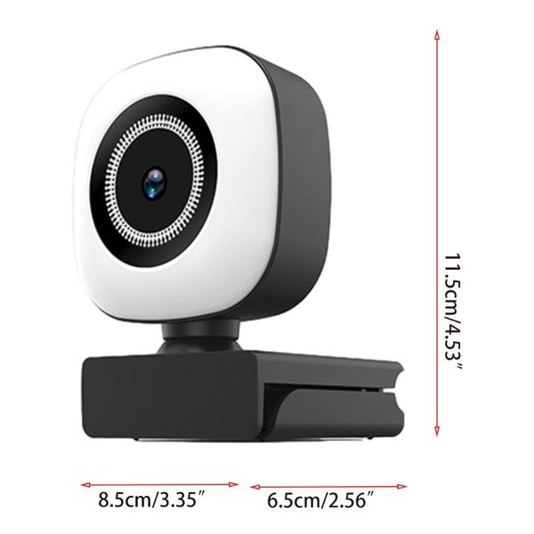 webcams 066a 1080p fill light computer camera auto focus 2 million pixels built-in microphone webcam privacy cover 360°rotation
webcams 066a 1080p fill light computer camera auto focus 2 million pixels built-in microphone webcam privacy cover 360°rotation