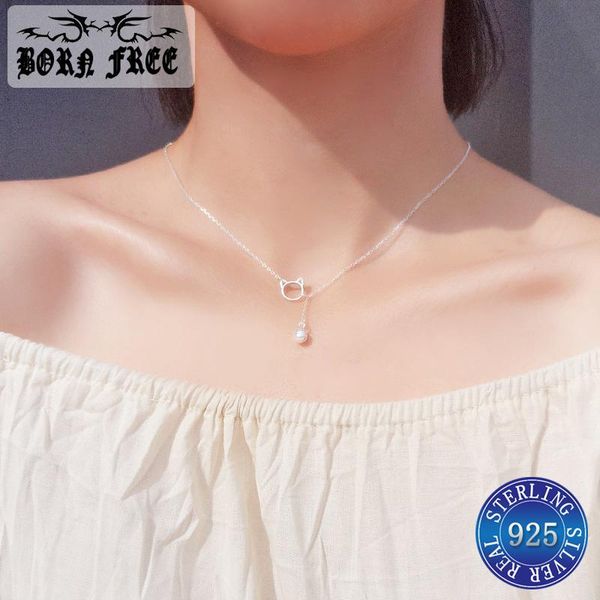 pendant necklaces collier argent sterling 925 pendule chain bell cat necklace women choker kolye jewelry bijoux femme jewellery collares, Silver
pendant necklaces collier argent sterling 925 pendule chain bell cat necklace women choker kolye jewelry bijoux femme jewellery collares, Silver