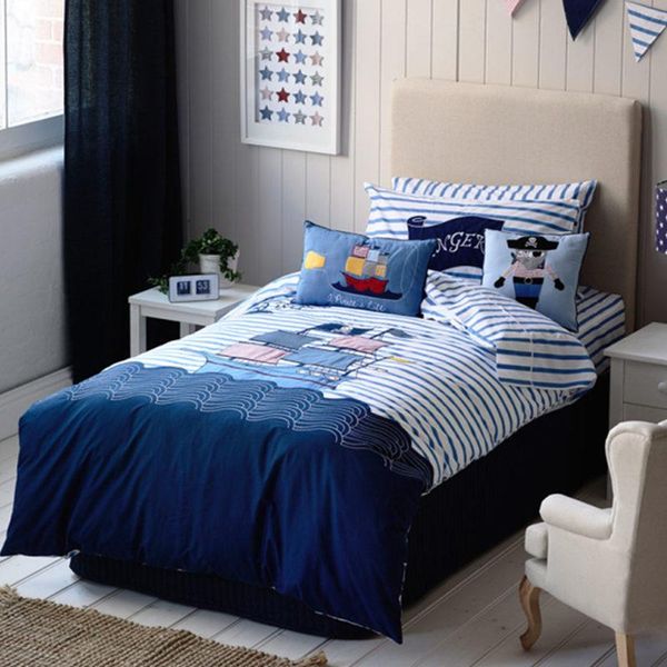 bedding sets pirate ship design embroidered quilt cover children bedroom duvet stripe bed sheet boy birthday gift
bedding sets pirate ship design embroidered quilt cover children bedroom duvet stripe bed sheet boy birthday gift